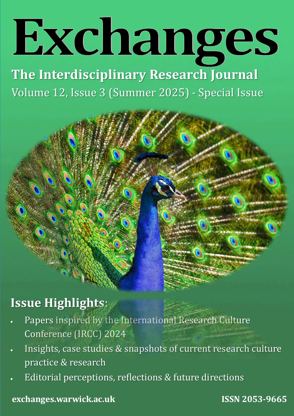 Cover of the Special Issue of Exchanges volume 12 Number 3